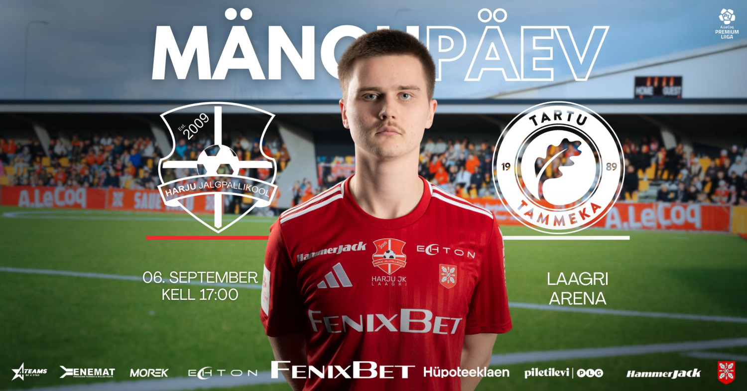 Harju JK Laagri vs Tartu JK Tammeka / Harju JK Laagri kodumängud 2026