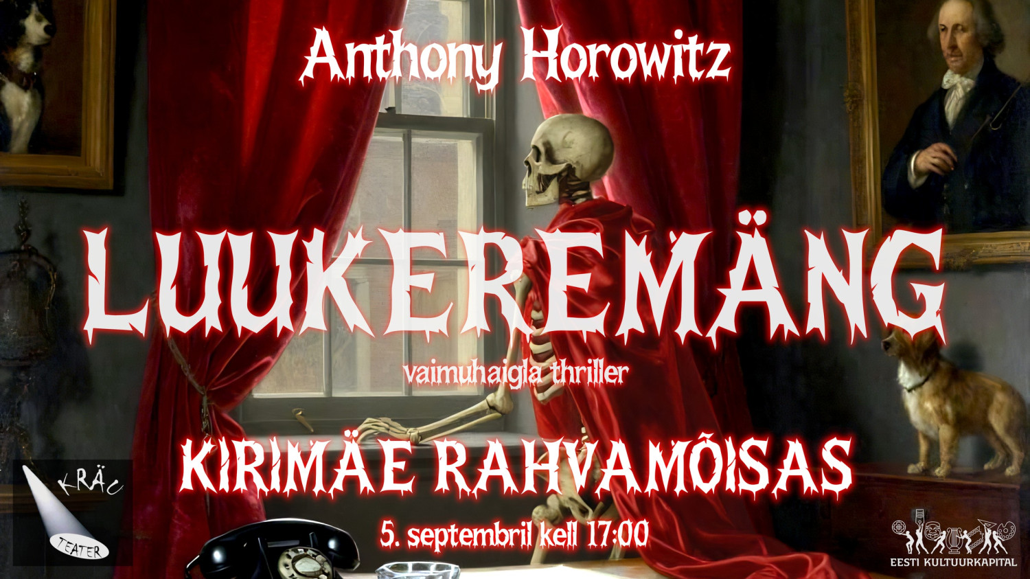 Kräu Teater „Luukeremäng” Anthony Horowitz näidendi 