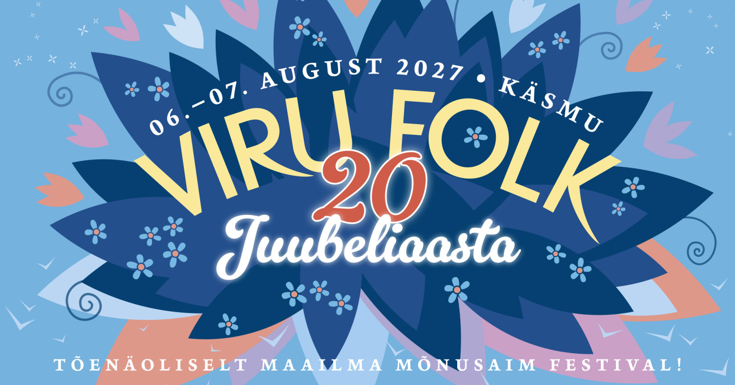 VIRU FOLK tähistab oma viimasel toimumisaastal juubelit! 20 aastat saab täis ning aeg on ruumi teha uutele festivalidele. Aga koos enda juubeliga tähistatakse v