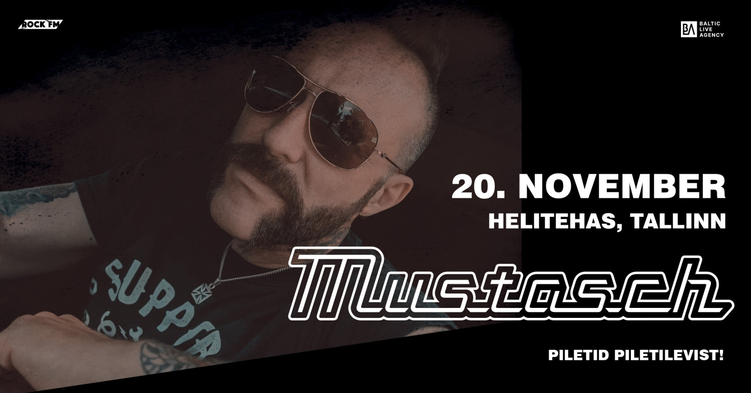 Event artwork: Mustasch (SWE)