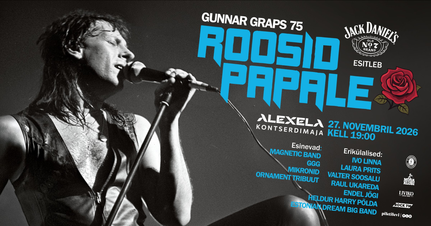 Event artwork: Roosid papale - Gunnar Graps 75