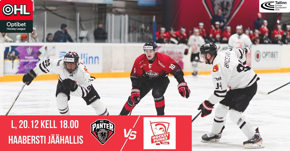 HC Panter Optibet hokiliiga. HC Panter vs Hockey Punks - Piletilevi