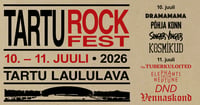 Tartu Rock Fest 2026. 2-päeva pilet
