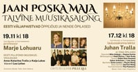 Jaan Poska Maja Talvine Muusikasalong