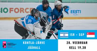 ISR - SGP / IIHF naiste jäähoki MM III divisjoni B-grupi turniir Kohtla-Järvel