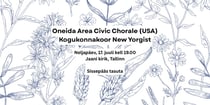Kogukonnakoor New Yorgist Oneida Area Civic Chorale (USA)