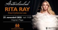 Hopneri Maja kontsert: autorilaulud Rita Ray ja Johannes Laas