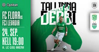 Premium liiga 23.voor: Optibet esitleb - FC Flora vs FCI Levadia