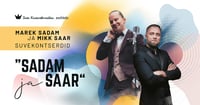 Marek Sadam ja Mikk Saar suvekontserdid