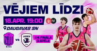 LBL ceturtdaļfināls 3 spēle: Rīgas Zeļļi vs BK Liepāja