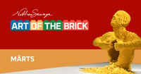Art Of The Brick - LEGO®kunsti näitus / Flexible ehk Paindlik pilet / Märts / March