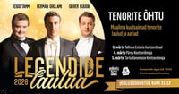 ''Legendide Laulud 2026'' - Tenorite õhtu: Reigo Tamm, Germán Gholami & Oliver Kuusik