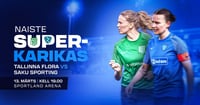 Naiste superkarikas 2026: Tallinna FC Flora - Saku Sporting