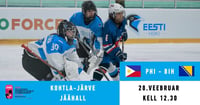 PHI - BIH / IIHF naiste jäähoki MM III divisjoni B-grupi turniir Kohtla-Järvel