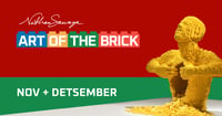 Art Of The Brick - LEGO®kunsti näitus / Flexible ehk Paindlik pilet / November + Detsember