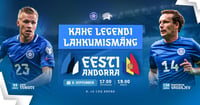 EESTI - ANDORRA | MAAVÕISTLUS