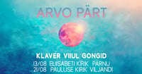 Arvo Pärt. Sakraalne minimalism. Viljandis