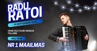Moldova akordionisti Radu Ratoi kontsert