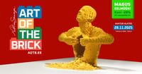 Art Of The Brick - LEGO®kunsti näitus / Time Slot ehk Kindla sisenemisajaga pilet