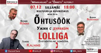 Etendus ''Õhtusöök lolliga'' / Спектакль ''Ужин с дураком''