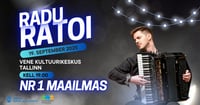 Moldova akordionisti Radu Ratoi kontsert