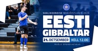 SAALIJALGPALLI MAAVÕISTLUS EESTI - GIBRALTAR