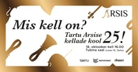 Tartu Arsise kellade kool 25 juubelikontsert