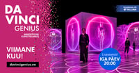 Da Vinci Genius / Time Slot ehk Kindla sisenemisajaga pilet