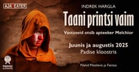 Indrek Hargla ajalooline kriminaalpõnevik ''Taani printsi vaim''