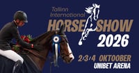 Päevapilet 02.10 / Tallinn International Horse Show 2026
