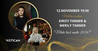 Kirsti Timmer & Merily Timmer ''Müstiline naistekas'' Vaticanis