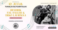 Hendrik Sal-Saller ja Erko Laurimaa - Smilersi hitid akustiliselt / Kontserdid Tuhala Kultuuritalus 2026