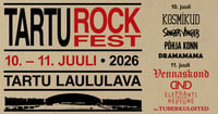 Tartu Rock Fest 2026 juba sellel reedel-laupäeval!