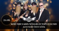 Jüril külas: Kolumbus Kris mängib ZZ TOPi lugusid - kontsert õhtusöök