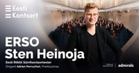 Sten Heinoja (klaver). Eesti Riiklik Sümfooniaorkester