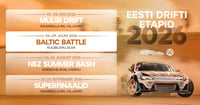 Eesti Drifti Etapid 2026