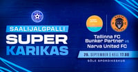 Tallinna FC Bunker Partner - Narva United FC | Saalijalgpalli Superkarikafinaal 2026