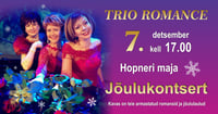Trio Romance Jõulukontsert