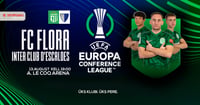 UEFA Euroopa Konverentsiliiga. FC Flora vs Inter Club d'Escaldes