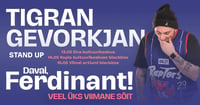 Tigrani stand Up tuur: Davai, Ferdinant! Veel üks viimane sõit!