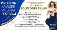 XXII Tallinna Kammermuusika Festival "Folkloori sillad" 2026