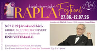 XXXIV Rapla Kirikumuusika Festivali kontsert