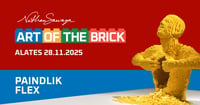 Art Of The Brick - LEGO®kunsti näitus / Flexible ehk Paindlik pilet