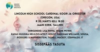 Lincoln High School Cardinal koor ja orkester (Oregon, USA)