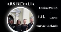 Festival Credo. Barokkansambel Ars Revalia.