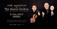One Evening with John Malkovich in ''The Music Critic'' / ''Muusikakriitik''