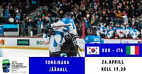 KOR - ITA / IIHF U18 meeste jäähoki MM I divisjoni B-grupi turniir Tallinnas