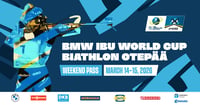BMW IBU World Cup Biathlon Weekend Pass / Laskesuusatamise maailmakarikaetapi nädalavahetuse pass