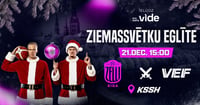 Ziemassvētku Eglīte: Rīgas Zeļļi vs VEF Rīga