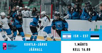 ISR - EST / IIHF naiste jäähoki MM III divisjoni B-grupi turniir Kohtla-Järvel